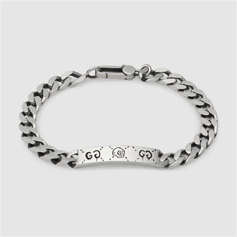 bracciale gucci ghost|Gucci ghost bracelet men's.